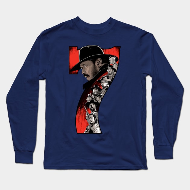 Seven Warriors Long Sleeve T-Shirt by nodavww2